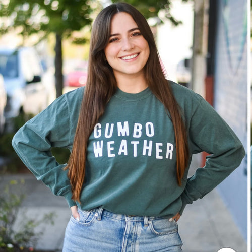 Gumbo Weather Long Sleeve Graphic