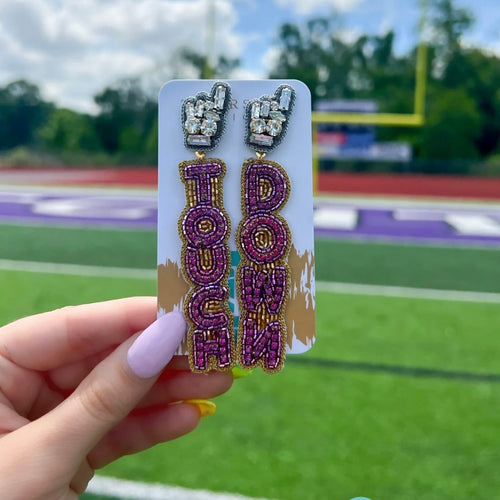 Touch Down Gameday Earrings