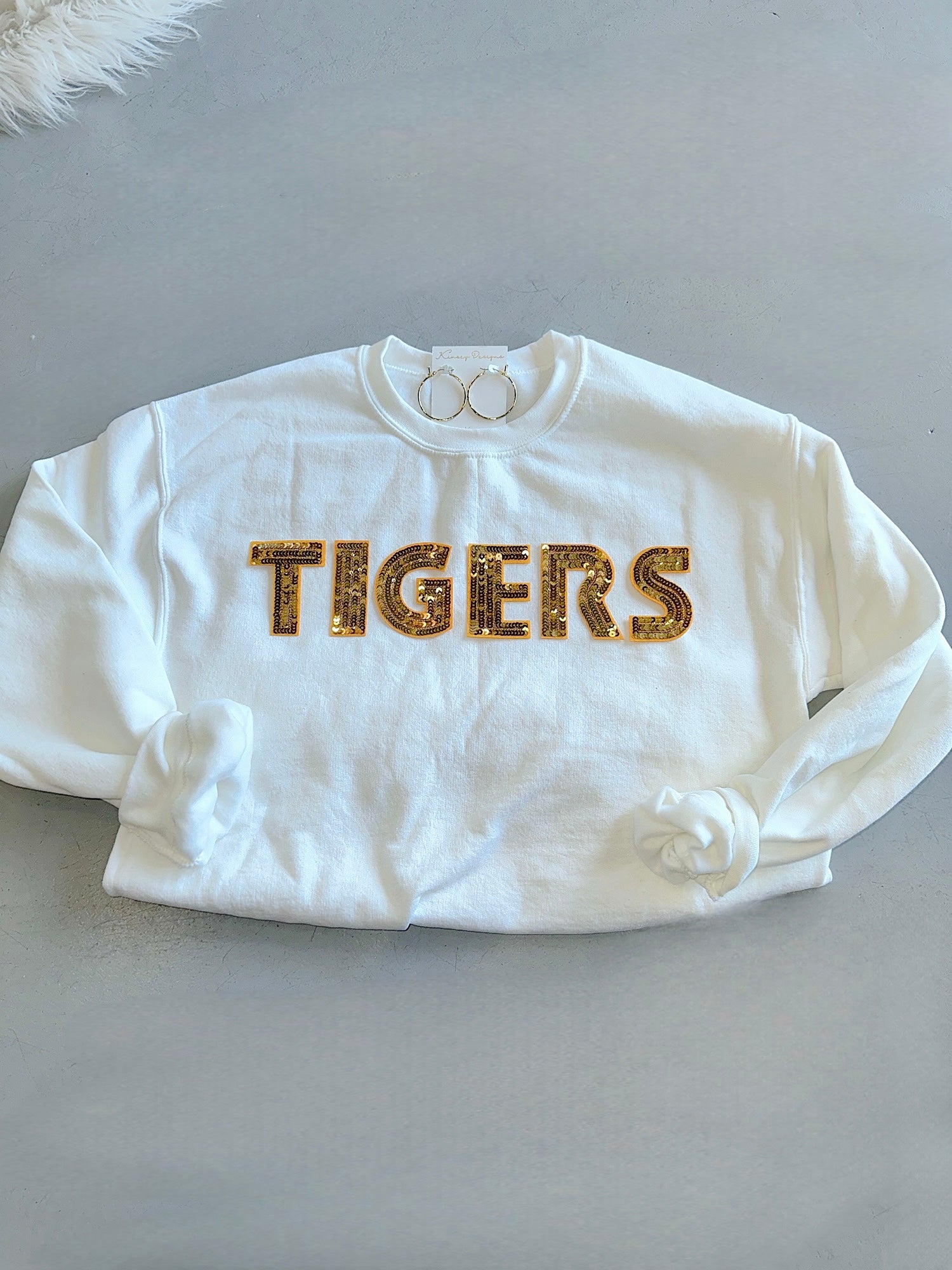 Tigers Sparkle Sweater