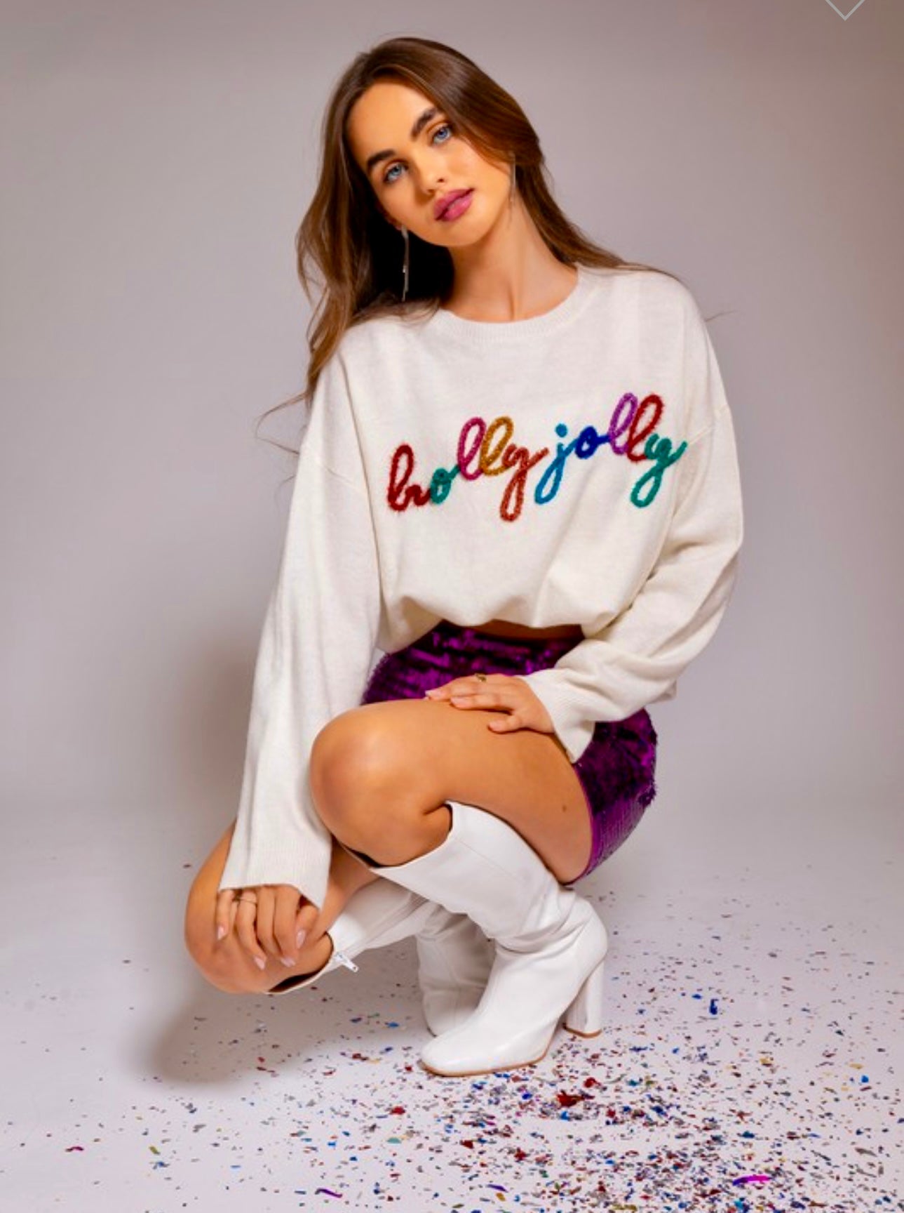 “Holly Jolly” Pullover Sweater