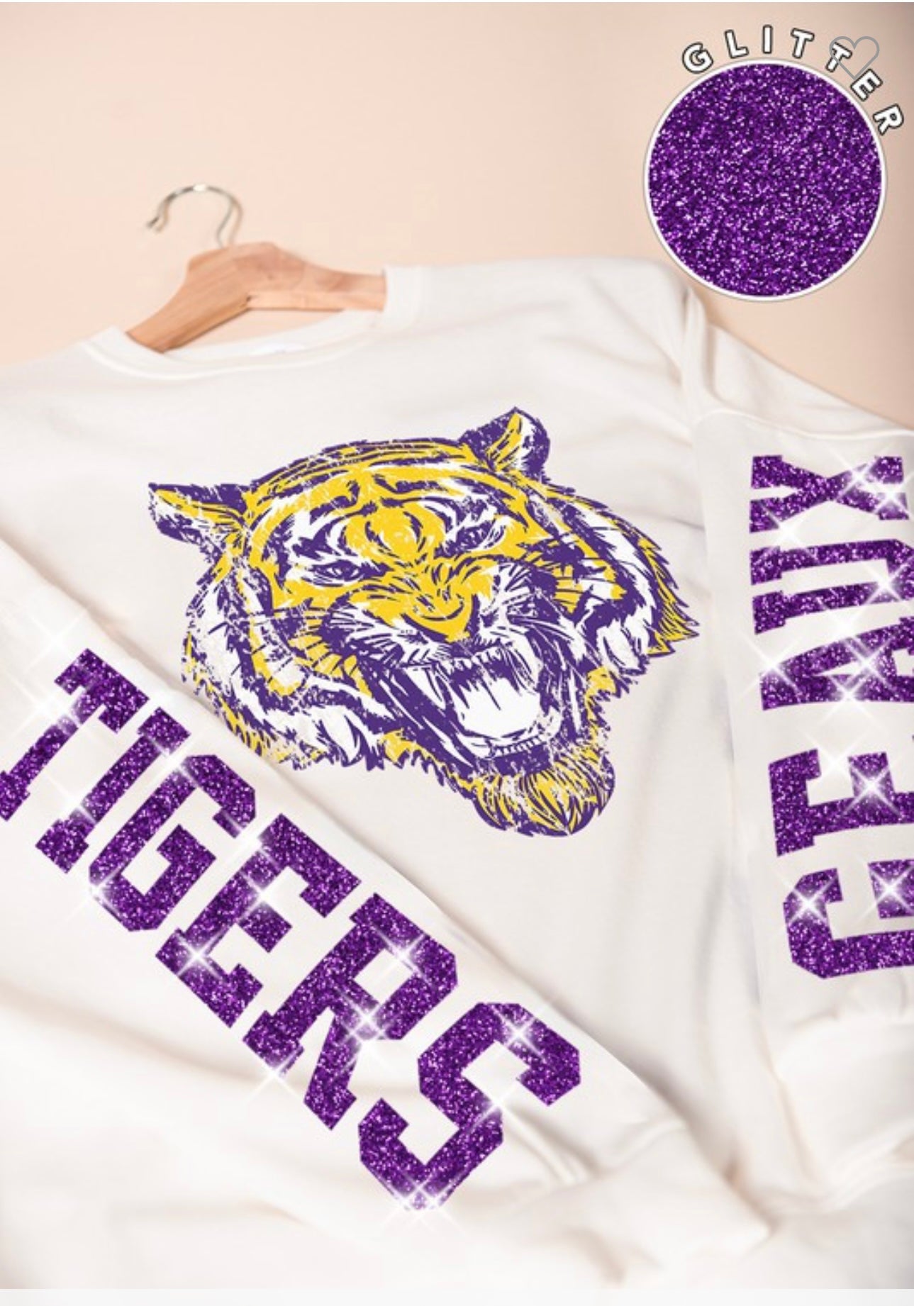 Geaux Tigers Long Sleeve Shirt
