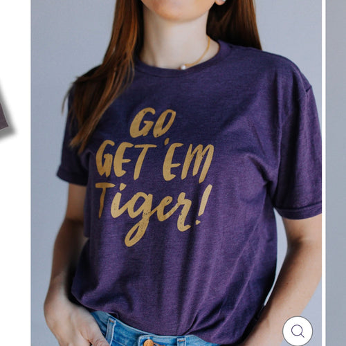 Go Get Em’ Tiger Graphic T-Shirt