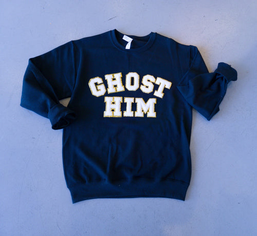 Ghost Him Custom Sweater