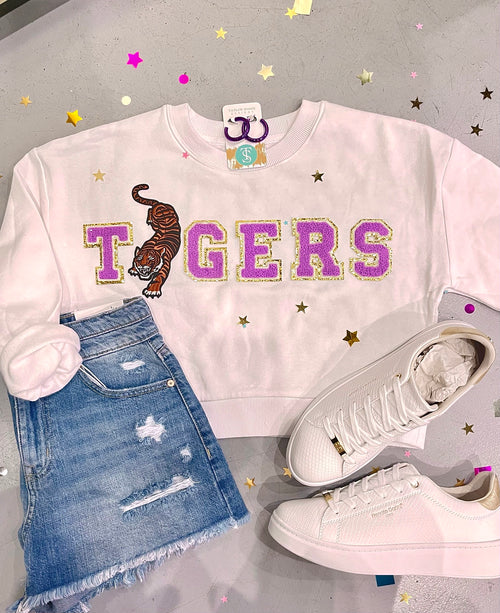 Tiger Patch Sweater