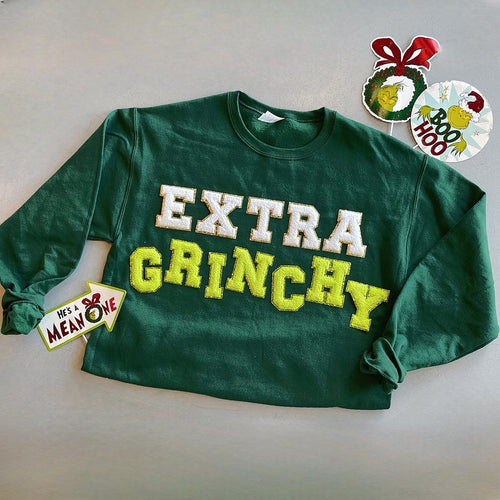 Extra Grinchy Custom Sweater