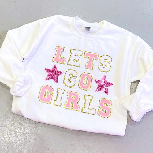 Let’s Go Girls Custom Sweater