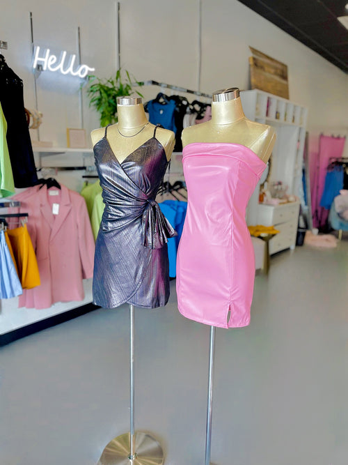 The Pink Monroe Tube Dress