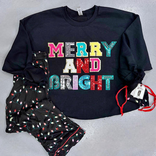 Merry and Bright Mixed Letters